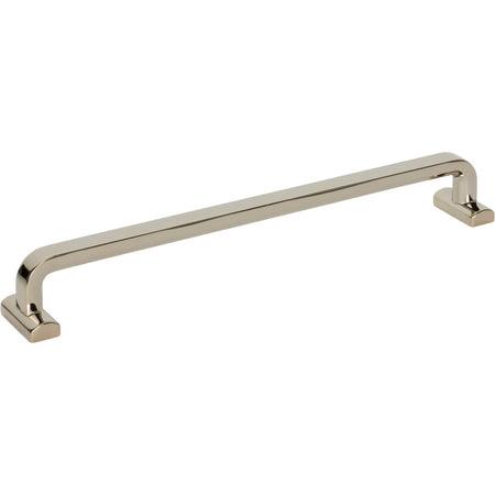 Top Knobs TK3166PN: 8-13/16" cc Harrison D-Handle Cabinet Pull - Polished Nickel