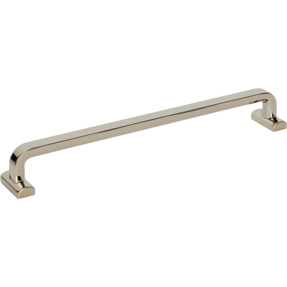 Top Knobs TK3166PN: 8-13/16" cc Harrison D-Handle Cabinet Pull - Polished Nickel