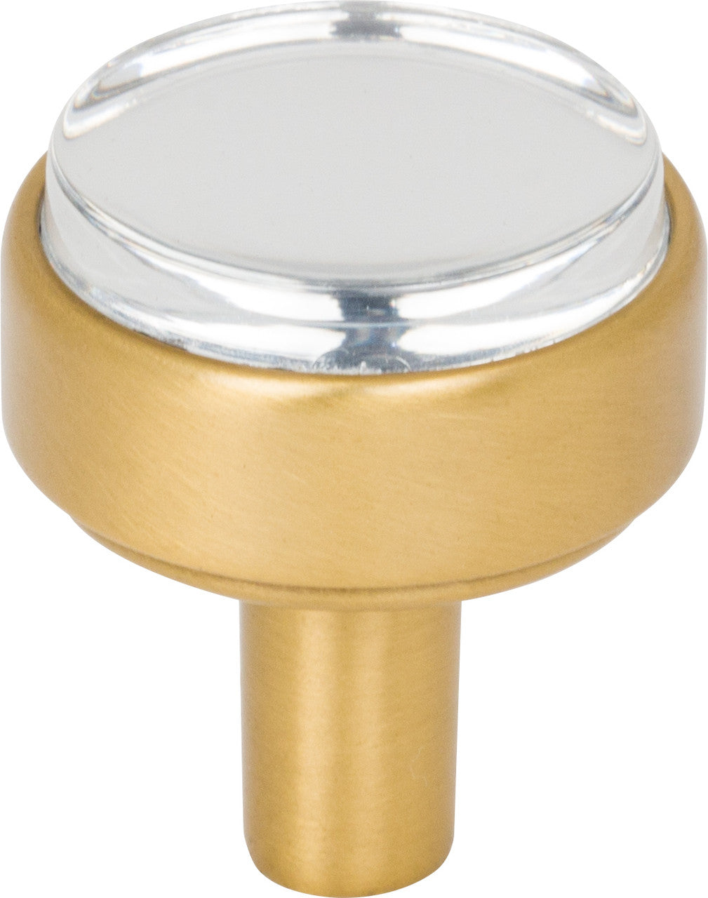 Jeffrey Alexander 775BG : 1-1/8" Carmen Cabinet Knob - Brushed Gold