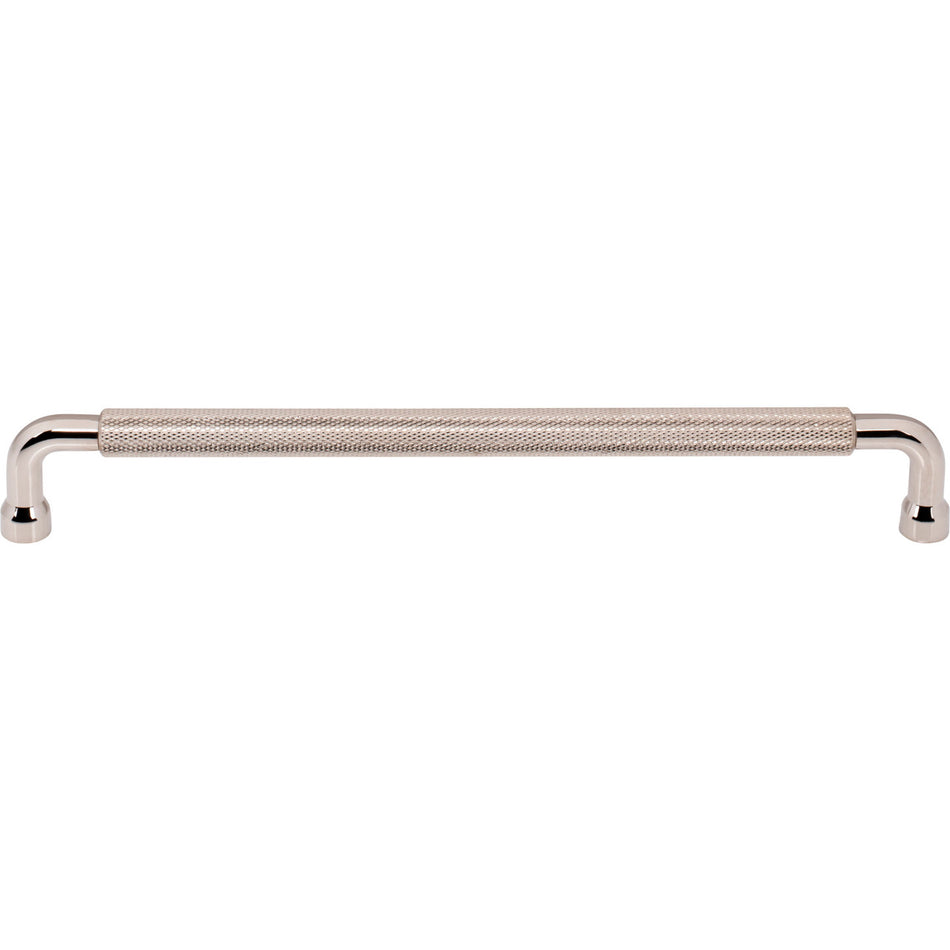 Top Knobs TK3266PN: 8-13/16" cc Garrison Bar Cabinet Pull - Polished Nickel