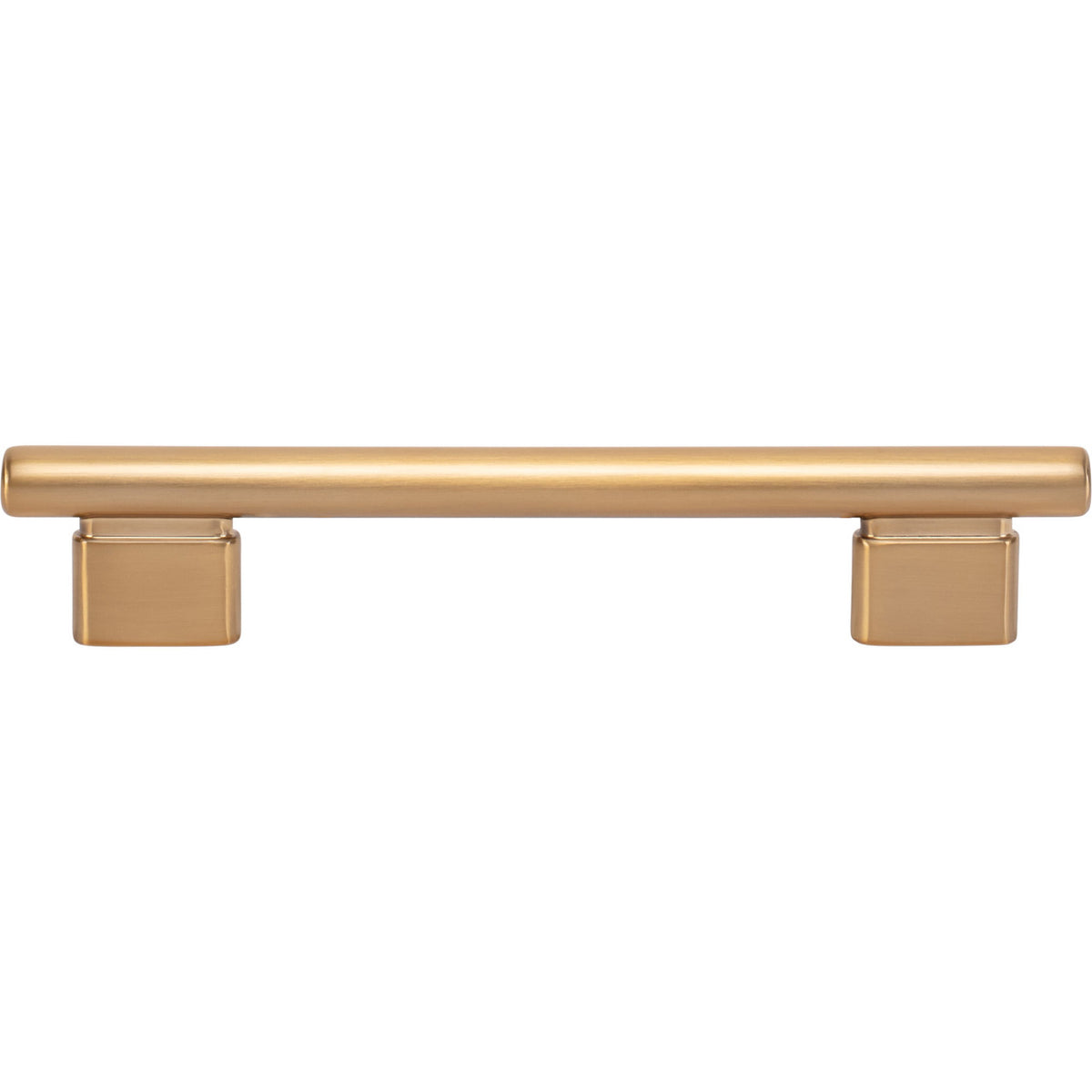 Atlas A513-WB: 128mm cc Holloway Round Bar  Cabinet Pull - Warm Brass