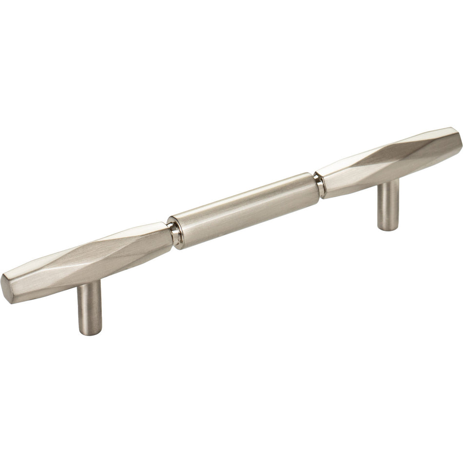 Top Knobs TK3082BSN: 5-1/16" cc Regent's Park Kingsmill Cabinet Pull - Brushed Satin Nickel
