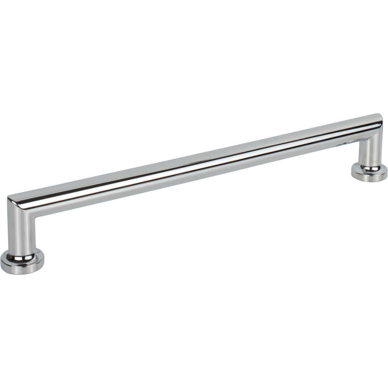 Top Knobs TK3157PC: 12" cc Morris D-Handle Cabinet Pull - Polished Chrome