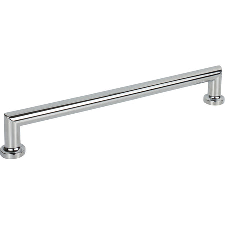 Top Knobs TK3157PC: 12" cc Morris D-Handle Cabinet Pull - Polished Chrome