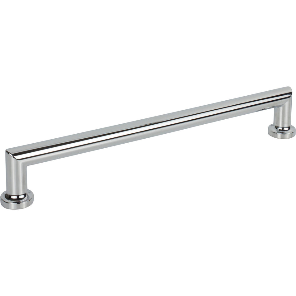 Top Knobs TK3157PC: 12" cc Morris D-Handle Cabinet Pull - Polished Chrome