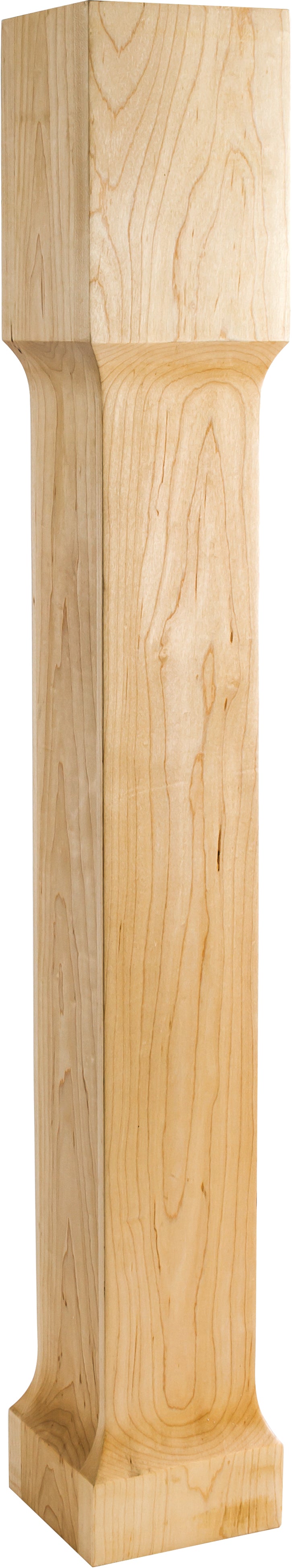 Hardware Resources P71-5-ALD: Square Recessed Post - Alder
