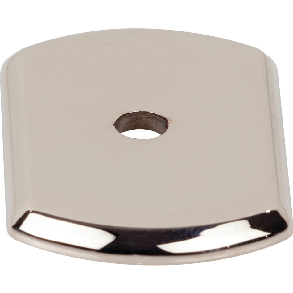Top Knobs TK3270PN: 1-1/2" Wescott  Backplate - Polished Nickel
