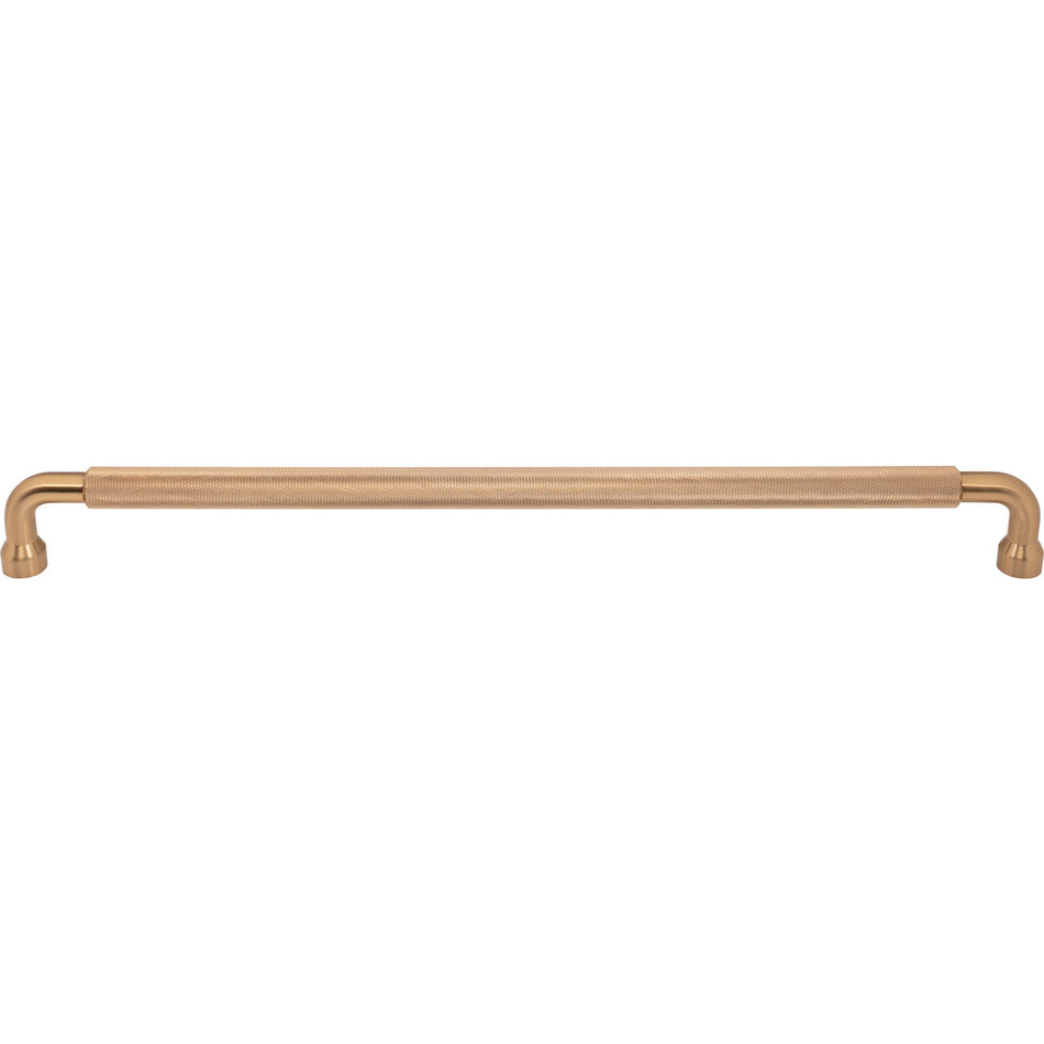 Top Knobs TK3269HB: 18" cc Garrison Bar Cabinet Pull - Honey Bronze
