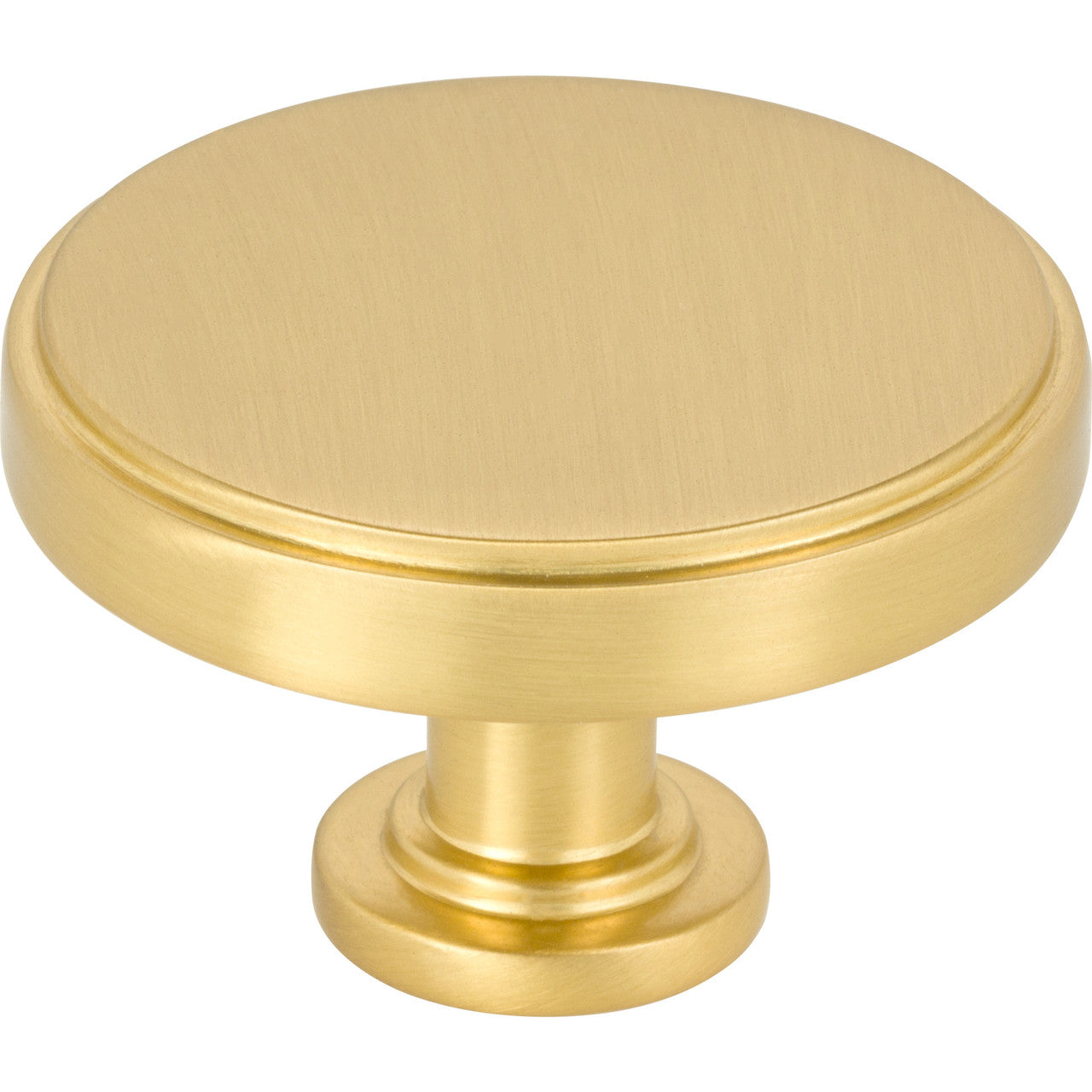 Jeffrey Alexander 171L-BG: 1-3/4" Richard Cabinet Knob - Brushed Gold
