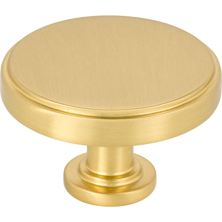 Jeffrey Alexander 171L-BG: 1-3/4" Richard Cabinet Knob - Brushed Gold