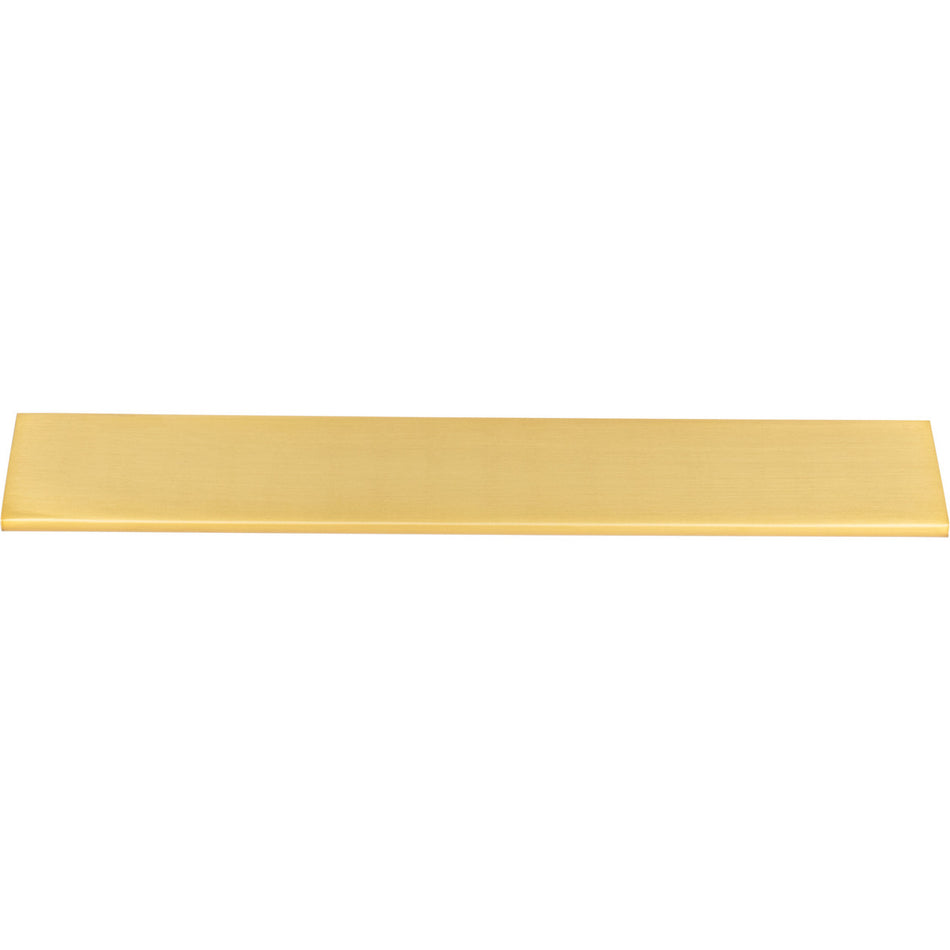 Elements A500-10ABG: 114mm cc Edgefield Finger Cabinet Pull - Aluminum Brushed Gold