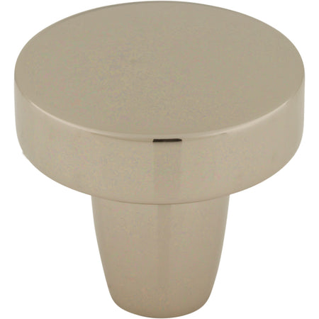 Top Knobs TK3130PN: 1-1/4" Florham Round Cabinet Knob - Polished Nickel