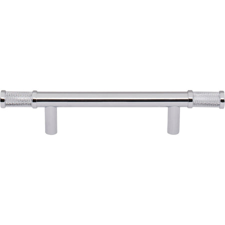 Top Knobs TK3232PC: 3-3/4" cc Burnham Bar Cabinet Pull - Polished Chrome