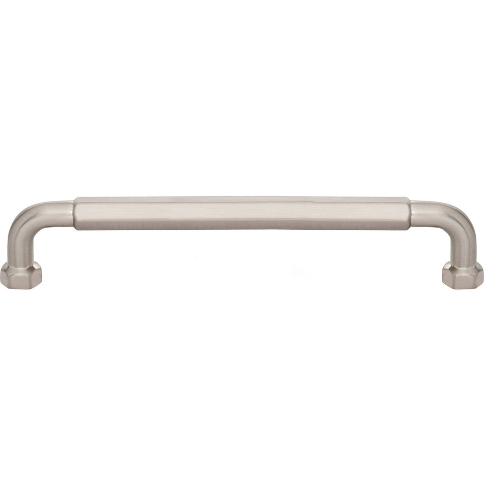 Top Knobs TK3203BSN: 6-5/16" cc Dustin Cabinet Pull - Brushed Satin Nickel