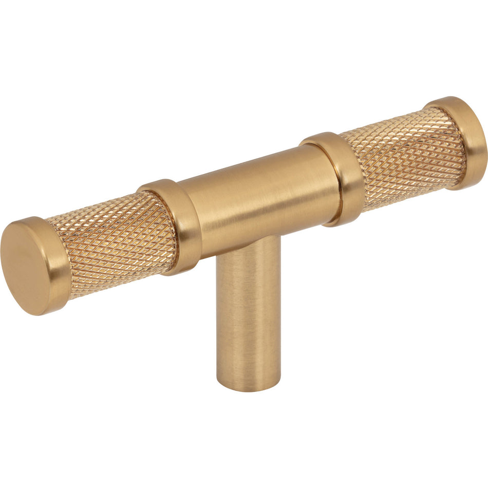 Top Knobs TK3231HB: 3" Burnham T-Bar Cabinet Knob - Honey Bronze
