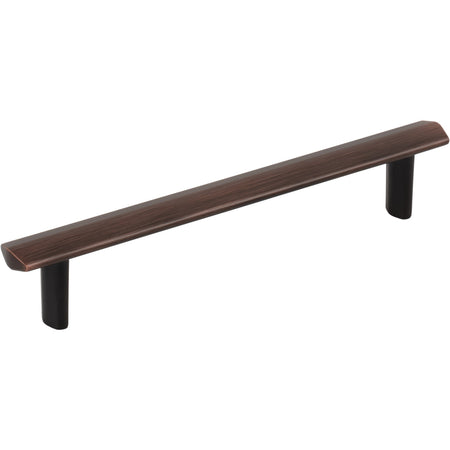 Elements 641-128DBAC: 128mm cc William Bar Cabinet Pull - Brushed Oil Rubbed Bronze
