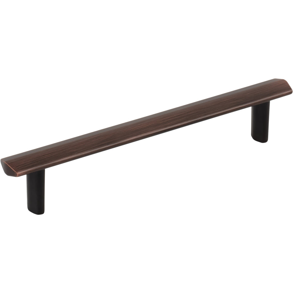 Elements 641-128DBAC: 128mm cc William Bar Cabinet Pull - Brushed Oil Rubbed Bronze