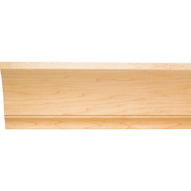 Hardware Resources CONCR5-POP: 3/4" x 5" Cove Crown Moulding - Poplar