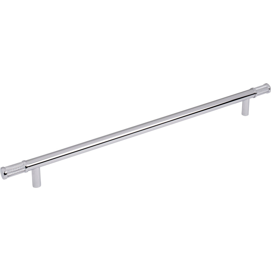 Top Knobs TK3237PC: 12" cc Burnham Bar Cabinet Pull - Polished Chrome