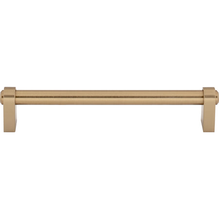 Top Knobs TK3212HB: 6-5/16" cc Lawrence Cabinet Pull - Honey Bronze