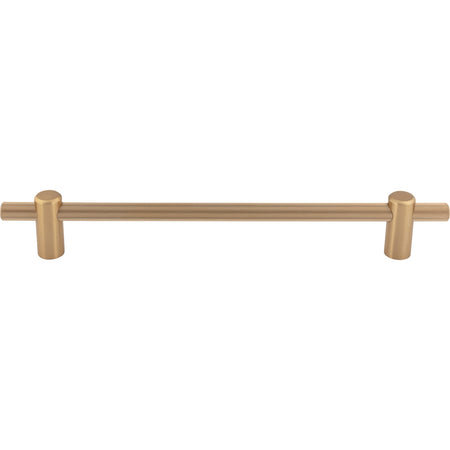 Top Knobs TK3258HB: 12" cc Dempsey Bar Cabinet Pull - Honey Bronze