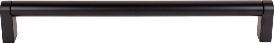 Top Knobs M2476: 24" cc Pennington Round Bar Appliance Pull - Flat Black