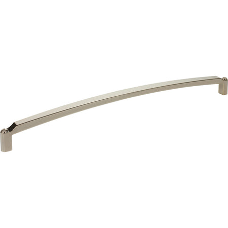 Top Knobs TK3178PN: 18" cc Haddonfield D-Handle Cabinet Pull - Polished Nickel