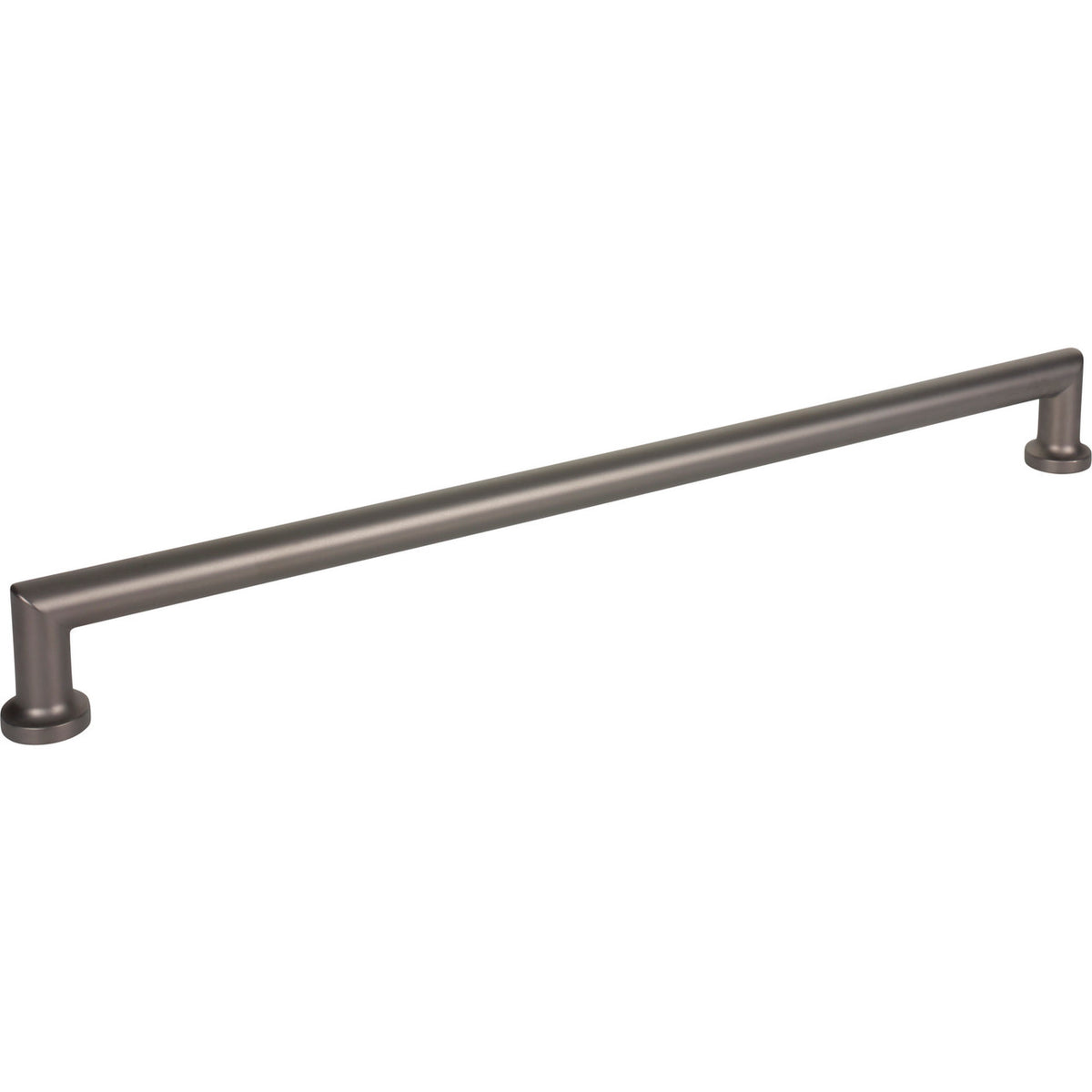 Top Knobs TK3158AG: 18" cc Morris D-Handle Cabinet Pull - Ash Gray