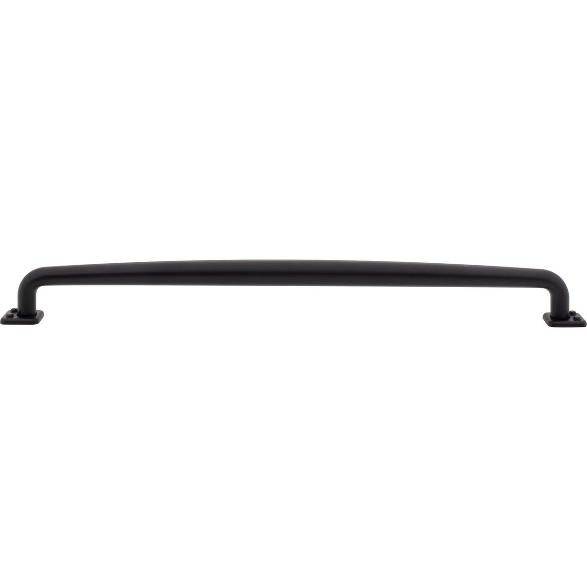 Atlas A548-BL: 18" cc Benning D-Handle Appliance Pull - Matte Black
