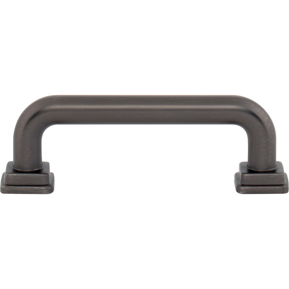 Atlas A6022-SL: 3" cc Kimberton Bar Cabinet Pull - Slate