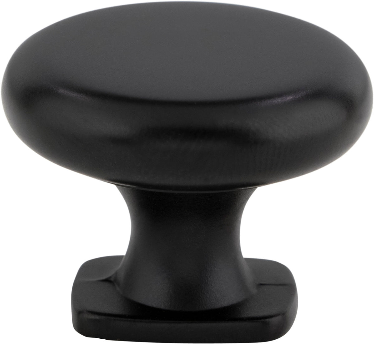 Jeffrey Alexander MO6303MB: 1-3/8" Belcastel 1 Cabinet Knob - Matte Black
