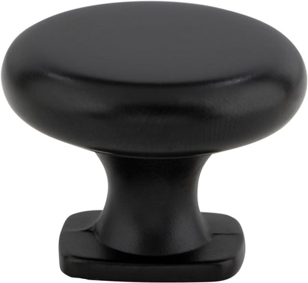 Jeffrey Alexander MO6303MB: 1-3/8" Belcastel 1 Cabinet Knob - Matte Black