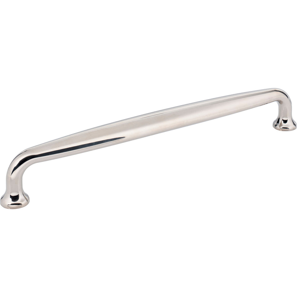 Top Knobs M2813: 12" cc Charlotte Cabinet Pull - Polished Nickel