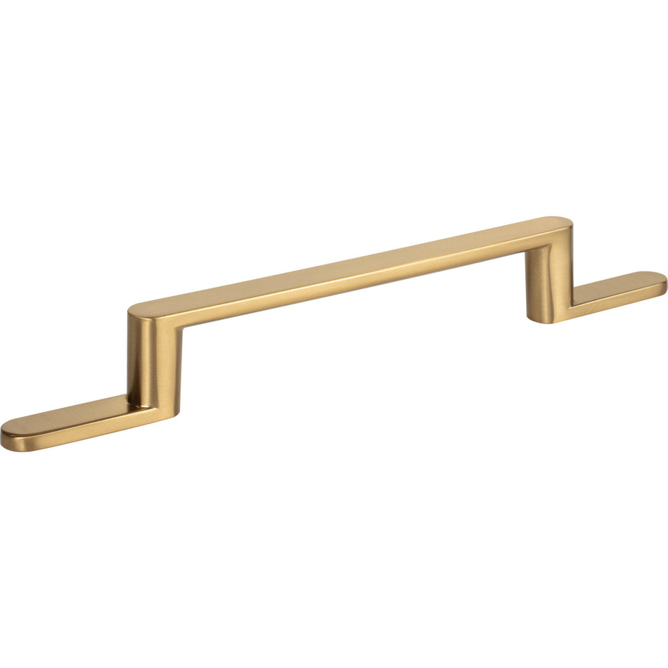 Atlas A502-WB: 5-1/16" cc Alaire Cabinet Pull - Warm Brass