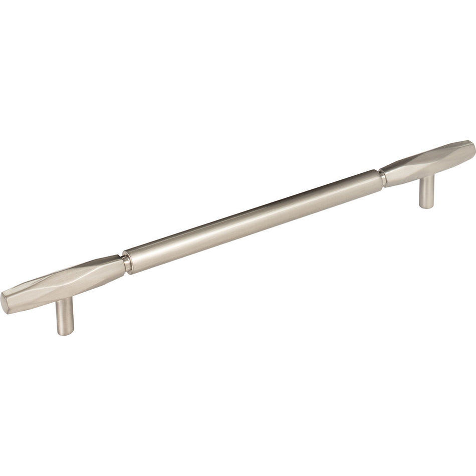 Top Knobs TK3085BSN: 8-13/16" cc Regent's Park Kingsmill Cabinet Pull - Brushed Satin Nickel