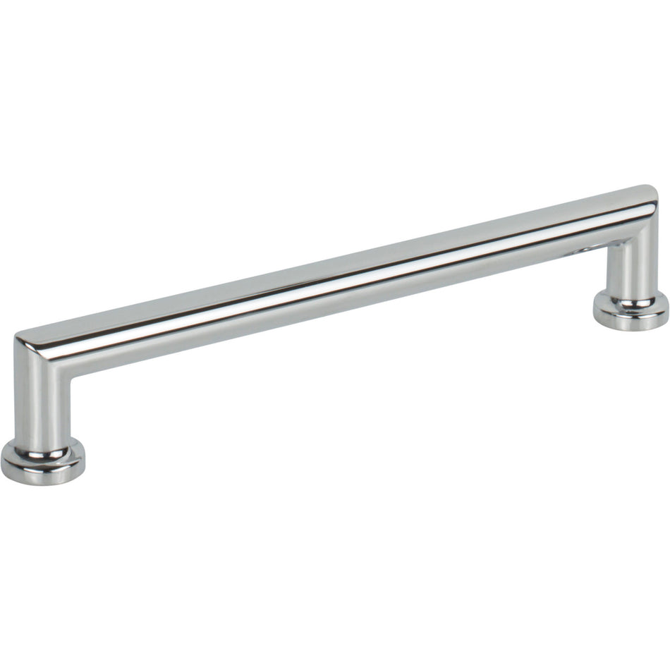 Top Knobs TK3153PC: 6-5/16" cc Morris D- Handle Cabinet Pull - Polished Chrome