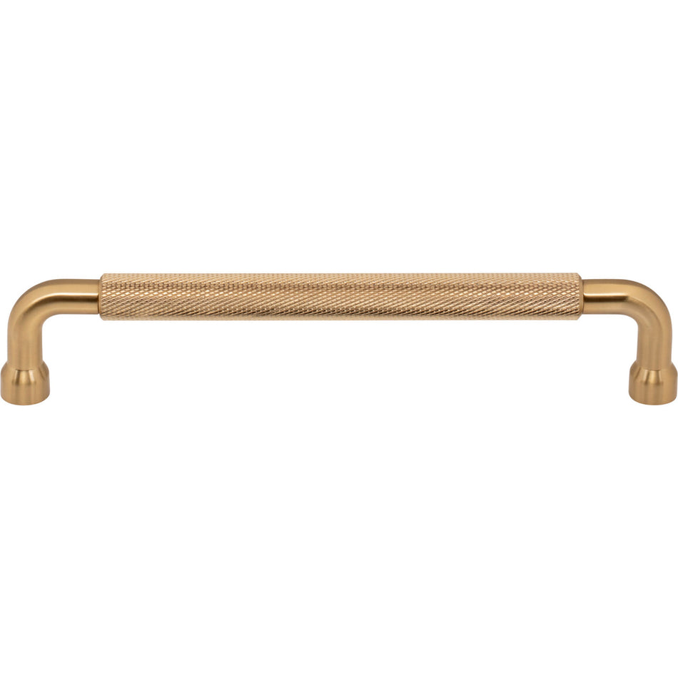 Top Knobs TK3264HB: 6-5/16" cc Garrison Bar Cabinet Pull - Honey Bronze