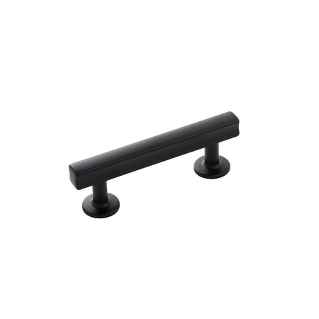 Hickory H077880MB: 3" cc Woodward Cabinet Pull - Matte Black