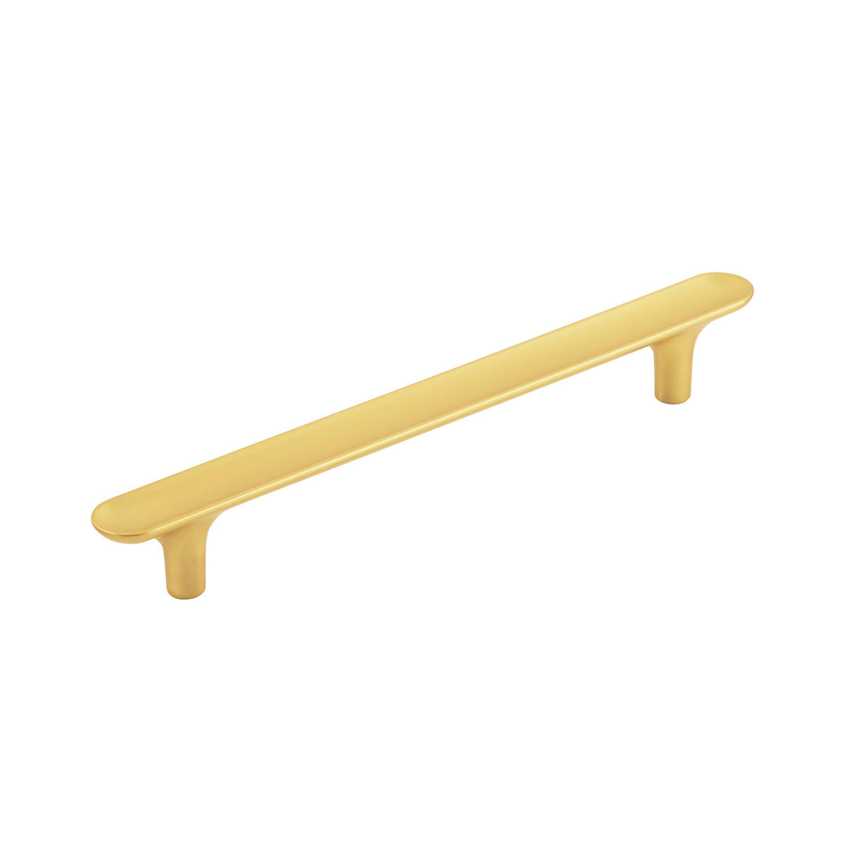 Hickory H078781BGB: 160mm cc Maven Cabinet Pull - Brushed Golden Brass