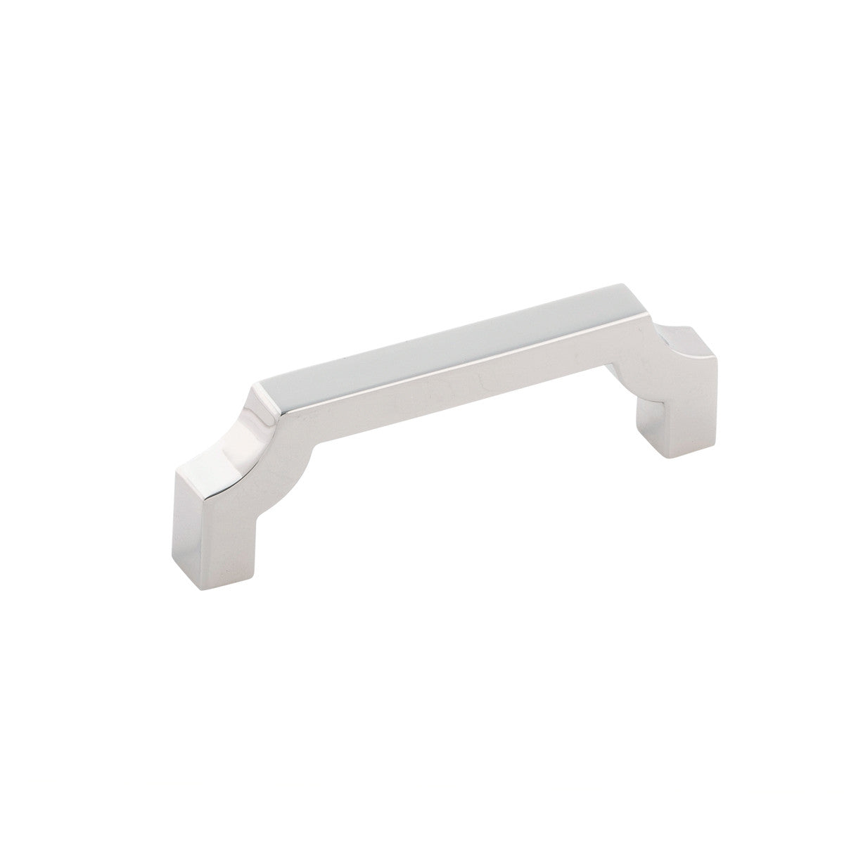 Belwith B076640-14: 3" cc Monarch Cabinet Pull - Polished Nickel