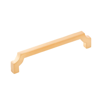 Belwith B076642-BGB: 128mm cc Monarch Cabinet Pull - Brushed Golden Brass
