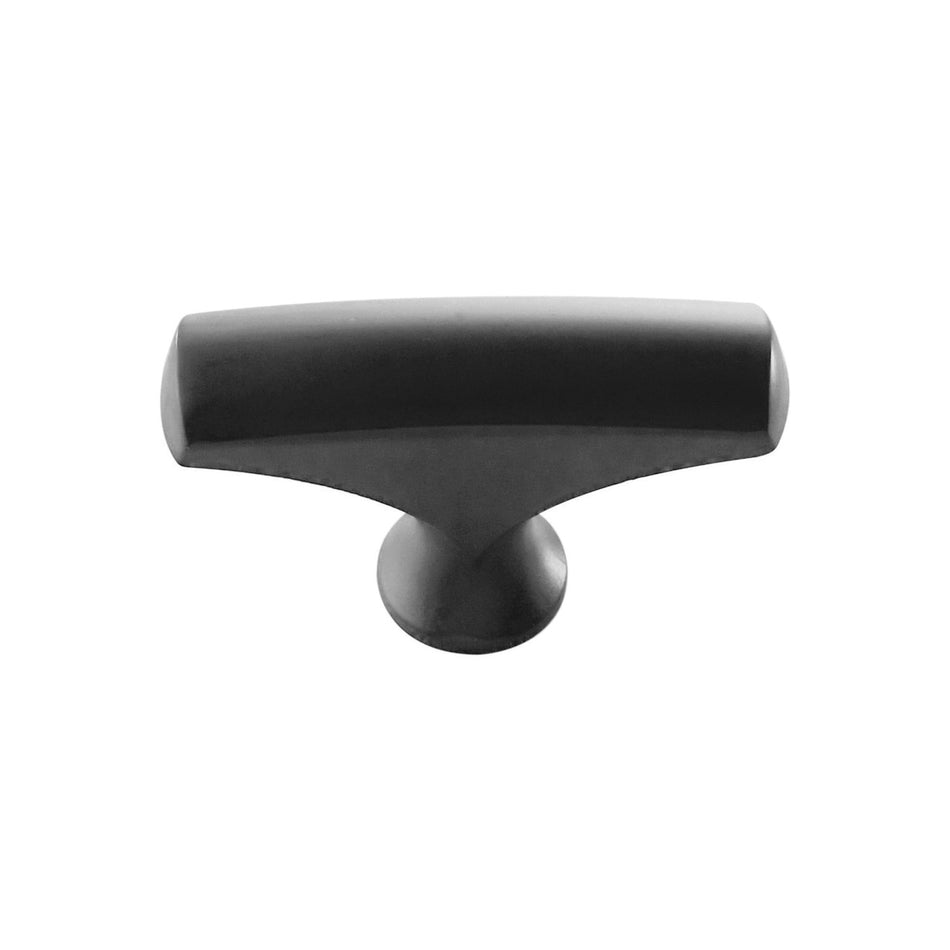 Hickory P3372-MB: 1-3/4" Greenwich T-Bar Cabinet Knob - Matte Black