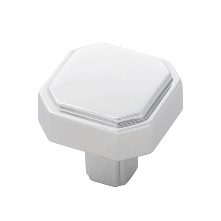 Belwith B076895-CH: 1-5/16" Monroe Cabinet Knob - Chrome