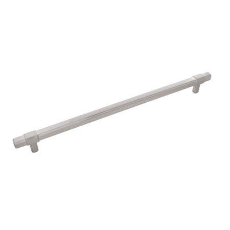 Belwith B076902-SN: 12" cc Monroe Cabinet Pull - Satin Nickel