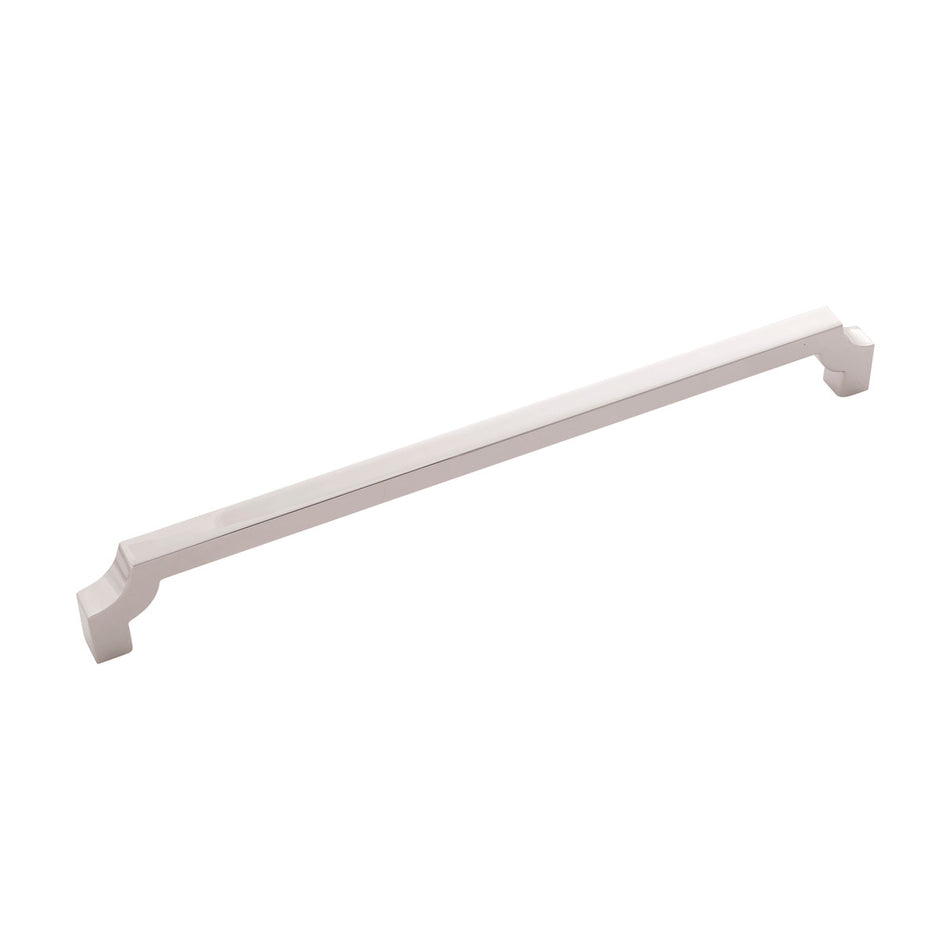 Belwith B076645-14: 224mm cc Monarch Cabinet Pull - Polished Nickel