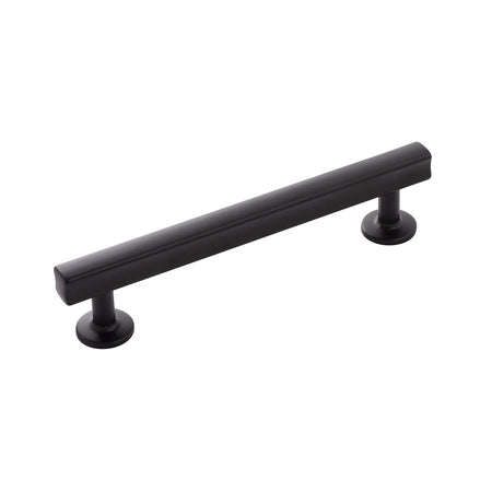 Hickory H077882MB: 128mm cc Woodward Cabinet Pull - Matte Black