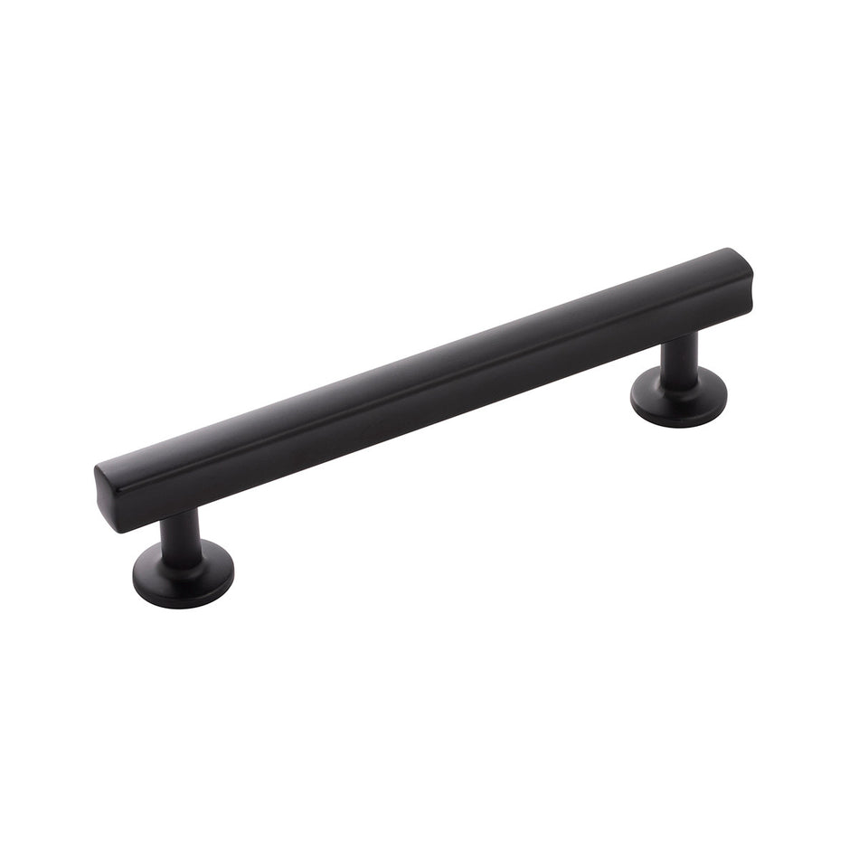 Hickory H077882MB: 128mm cc Woodward Cabinet Pull - Matte Black