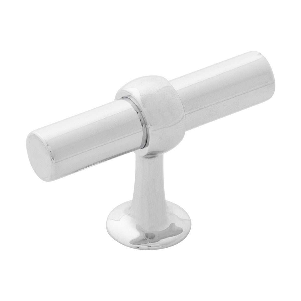 Belwith B077328-CH: 1-1/2" Ostia T-Bar Cabinet Knob - Chrome