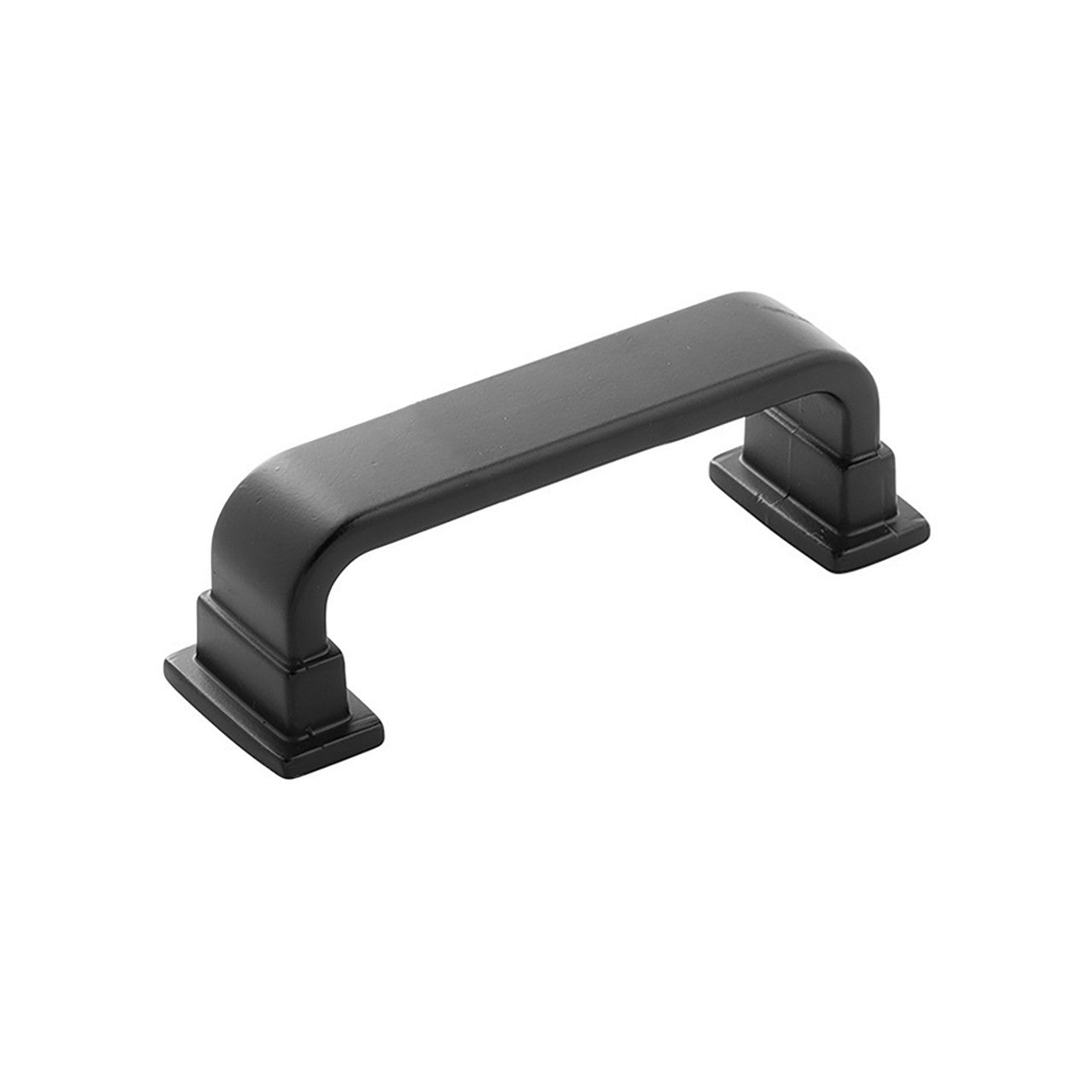 Belwith B077892MB: 3" cc Brighton Cabinet Pull - Matte Black