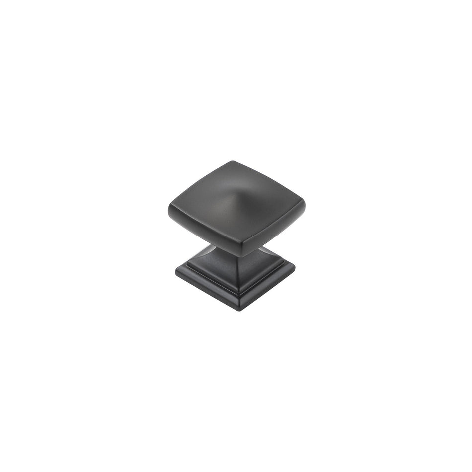 Hickory H078769MB: 1-1/4" Dover Cabinet Knob - Matte Black